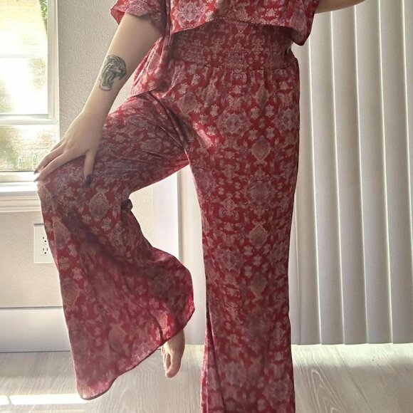 Free People Intimately Silky Misty Mornings Pajama Set - Picture 7 of 7
